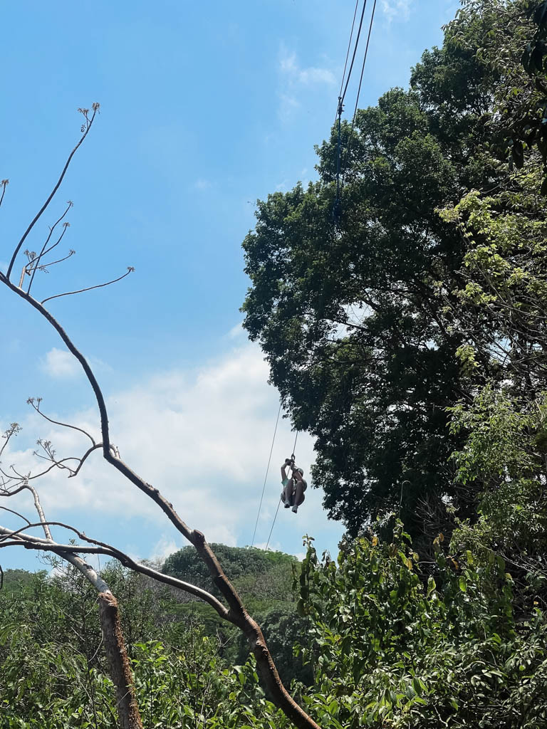 Canopy Tour at Vandara Costa Rica.