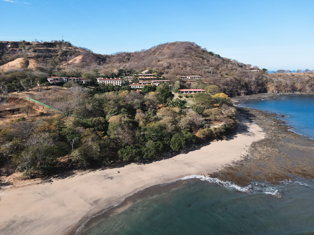 Aerial view of the Beautiful setting of Occidental Papagayo - Adults Only All Inclusive Resort near Liberia, Costa Rica.