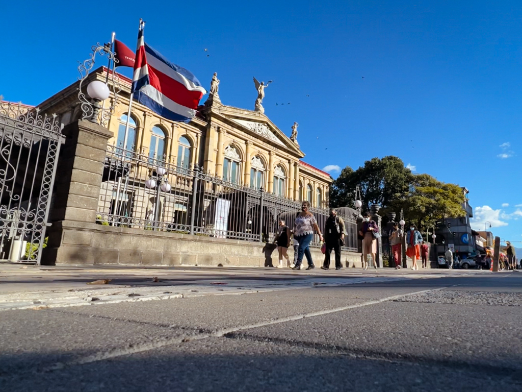 National Theater in San Jose, Costa Rica.