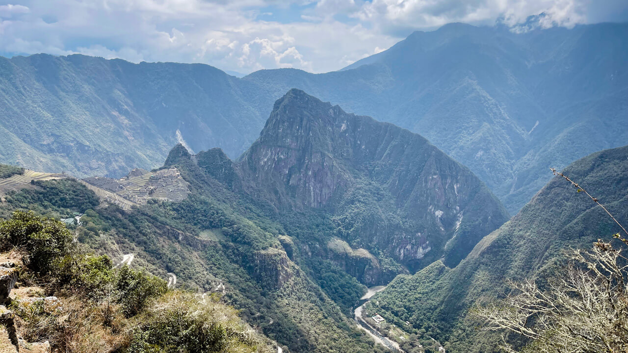 View from Inti Punku Machu Picchu