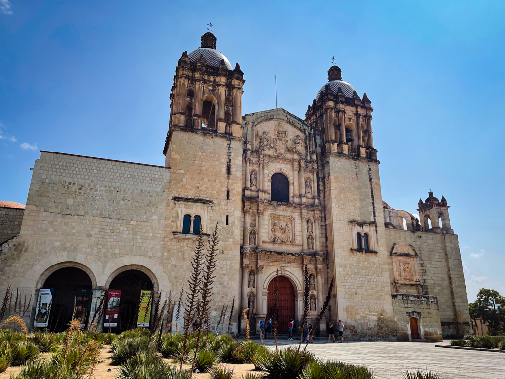 Santo Domingo de Guzman Temple and Cultural Center in Oaxaca.